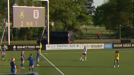 Scoreboard på 16:9 skærm